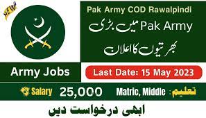 update jobs Pak Army School Jobs 2023