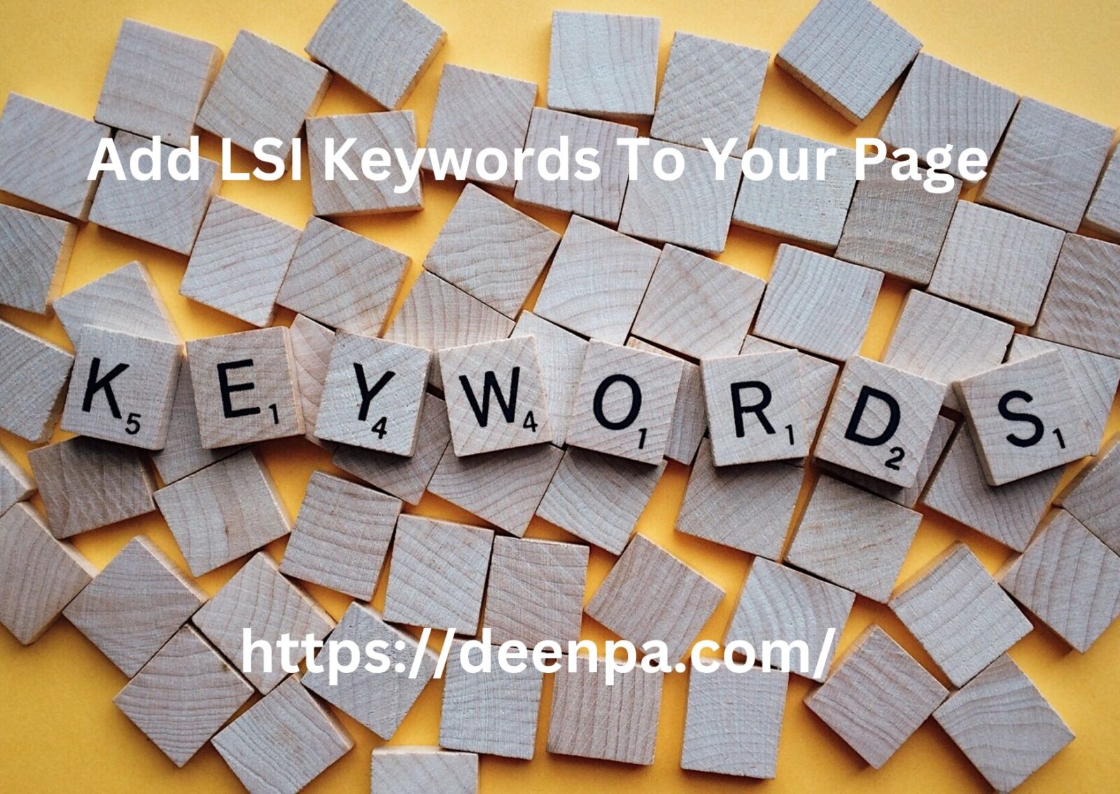 Add LSI Keywords To Your Page