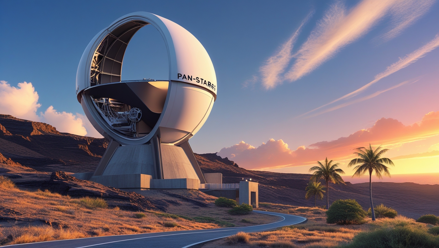Pan-STARRS1 telescope in Hawaii, which discovered the first interstellar object, 'Oumuamua.