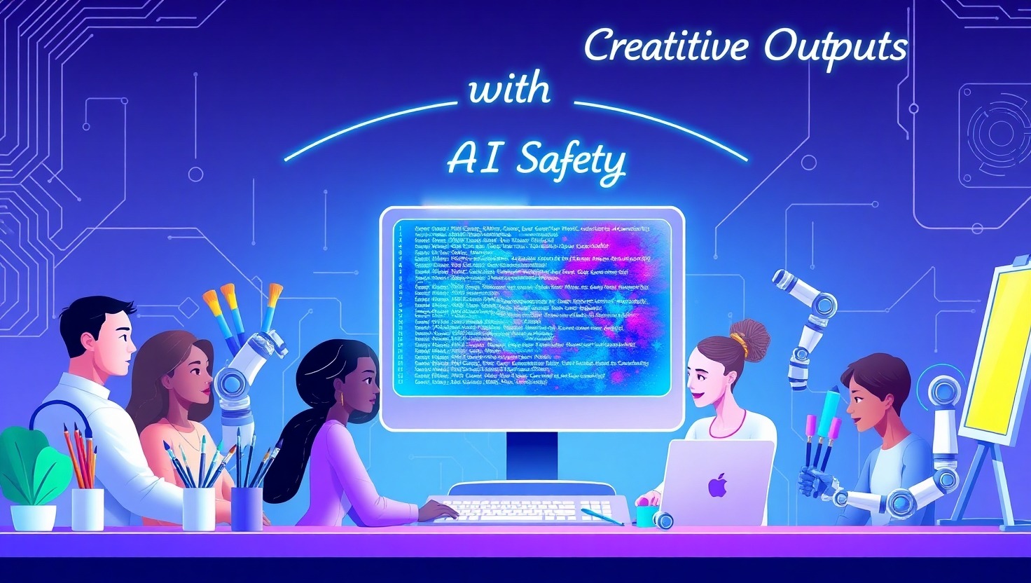 Impact of AI safety on creative outputs